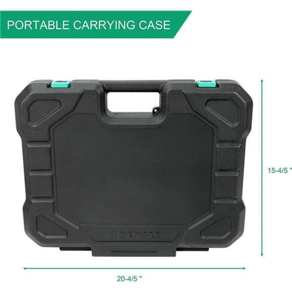 200-Piece All-Purpose Tool Kit and Socket Set with Carrying Case - Picture 6 of 6